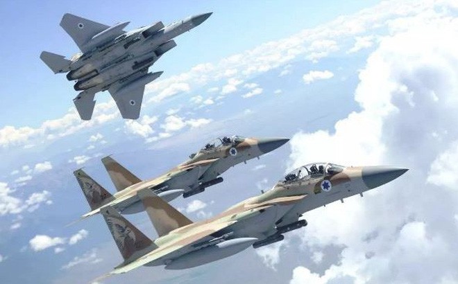 f 15 israel gap khan nguy khong phai do ten lua syria ban mat luc luong trong nhieu tuan