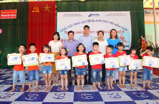 bluesky diem sang dao tao ngoai ngu tieng anh tai tinh vinh phuc