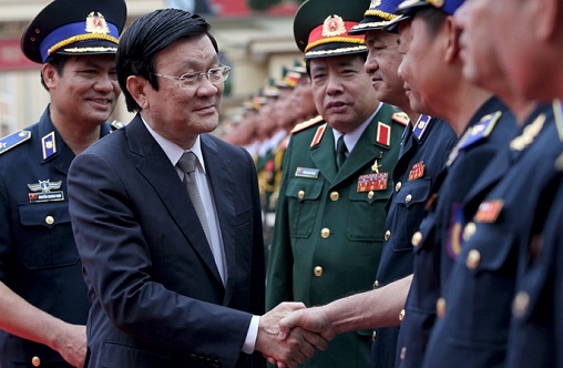 chu tich nuoc da thang ham cap tuong cho 313 si quan