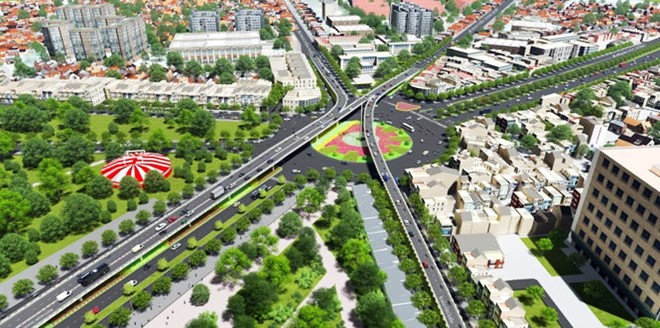 gan 750 ty dong xay dung 2 cau vuot giam ket xe tai san bay tan son nhat