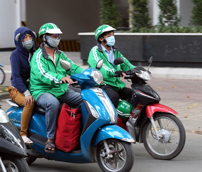 chiec sieu grabbike xuat hien lam ca duong tram tro