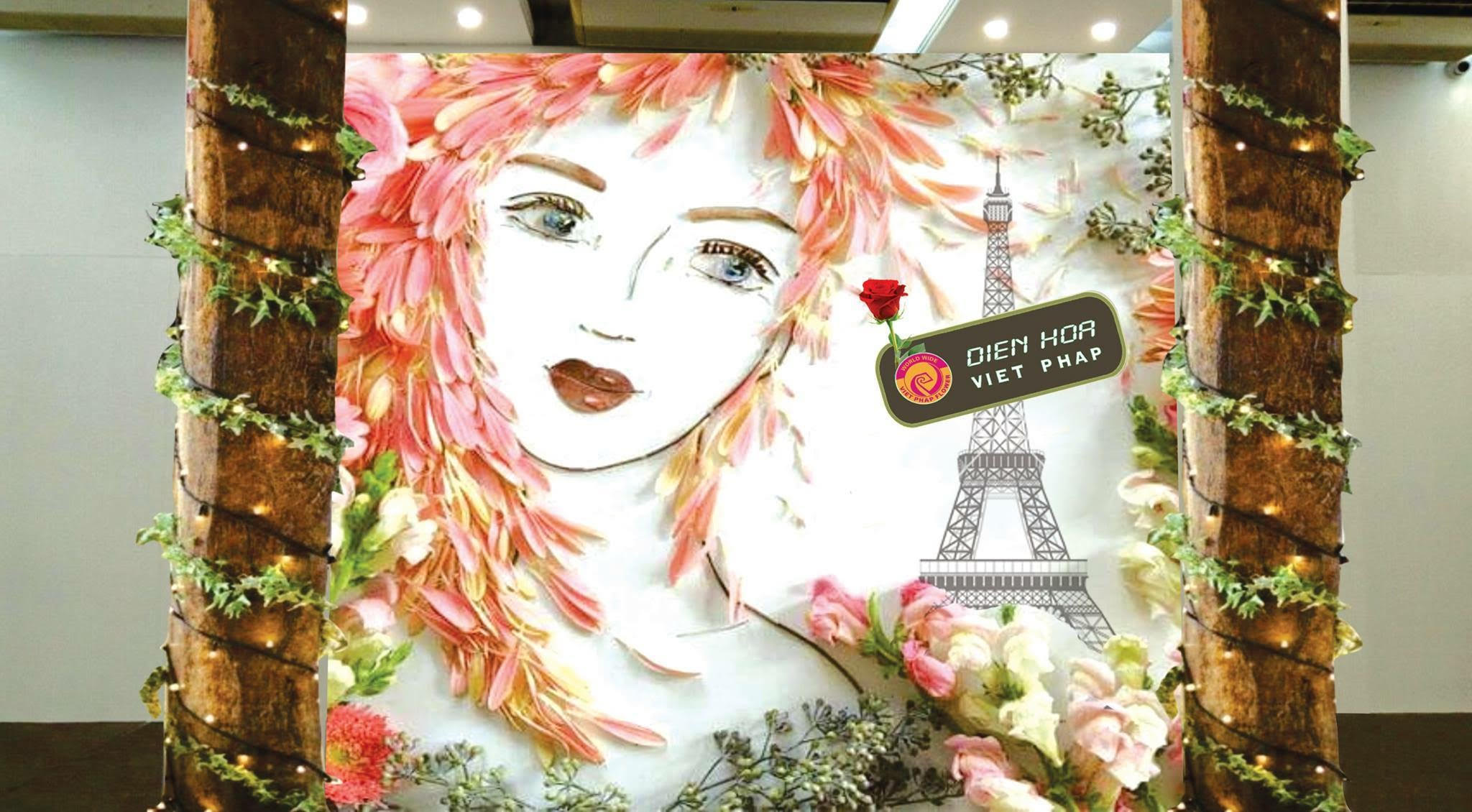 valentine ru nhau di xem trien lam hoa tiec yeu