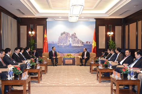 thu tuong mong muon thuc day hop tac 4 tinh bien gioi viet nam voi quang tay trung quoc