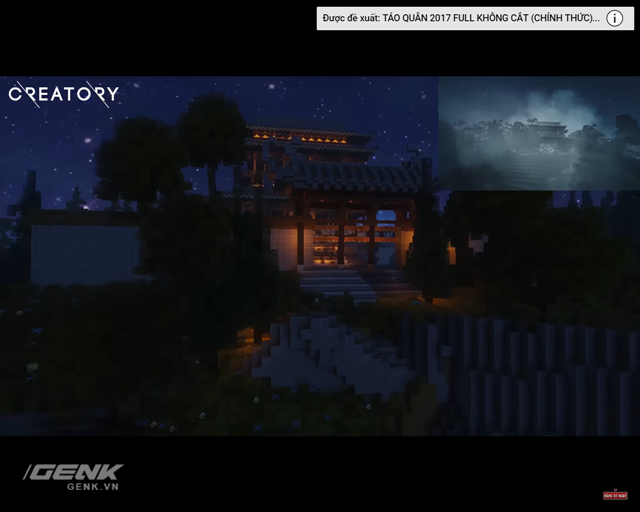 youtuber viet nam che clip lac troi hai kho do bang game minecraft
