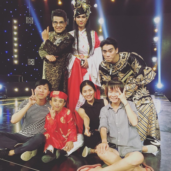 noi cay dang cua dien vien chuyen di thi gameshow thue