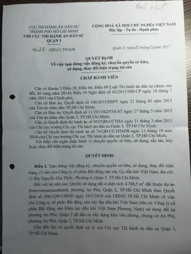 phong toa hon 15000m2 dat tai du an petrovietnam landmark qua n 2