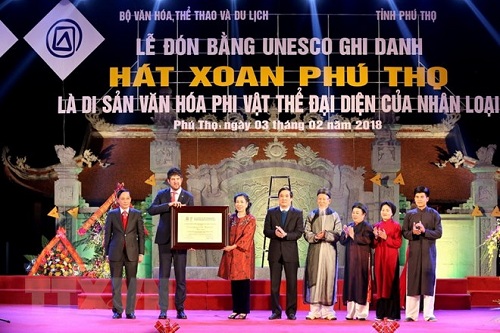 don bang cong nhan hat xoan la di san van hoa dai dien cua nhan loai