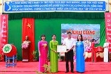 truong th thi tran lap thach xung danh la co dau nganh giao duc huyen lap thach
