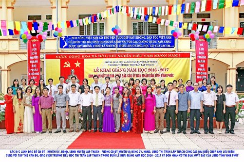 truong th thi tran lap thach xung danh la co dau nganh giao duc huyen lap thach