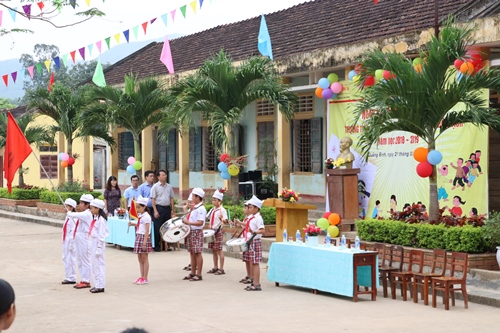 quang binh tung bung ngay hoi hoc sinh tieu hoc nam hoc 2018 2019