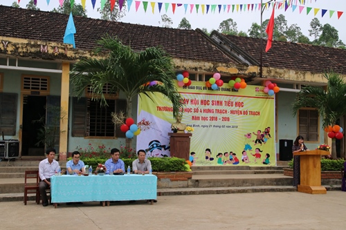 quang binh tung bung ngay hoi hoc sinh tieu hoc nam hoc 2018 2019