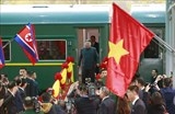 trieu tien phat hanh mau tem ki niem chuyen tham viet nam cua chu tich kim jong un