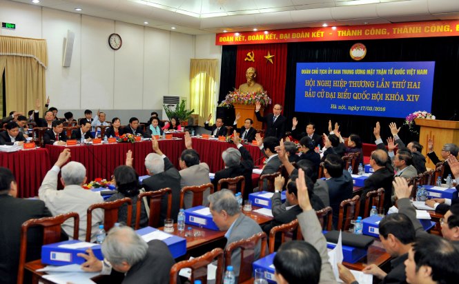 co cau 197 ung cu vien dbqh o trung uong