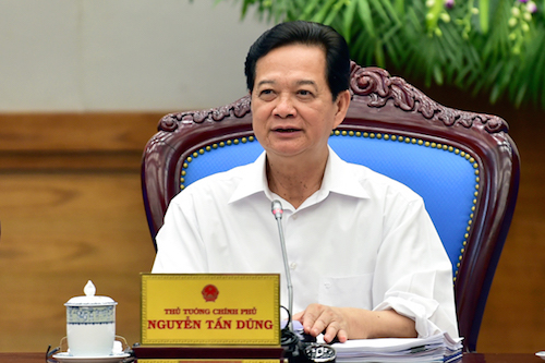 thu tuong nguyen tan dung chu tri phien hop cuoi cung cua chinh phu