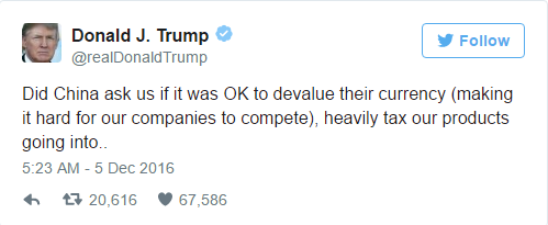 donald trump va thoi tri quoc bang twitter