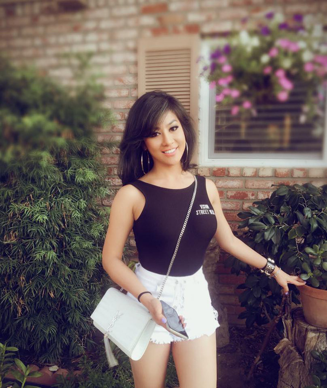 su that ve co gai trong clip hoa hau doi xe sang tai sai gon