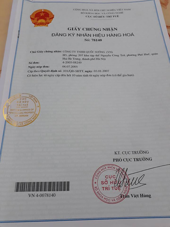 quan pho suong buc xuc vi thuong hieu pho suong cua doanh nhan khai silk co the gay nham lan