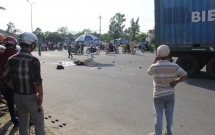 da nang chong chet vo nguy kich sau va cham voi container