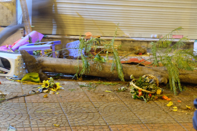 vu o to dien dam hang loat xe may dung mua hoa 83 co nam thanh nien xuong dui gay thanh 3