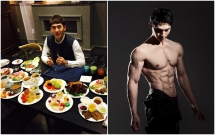 ai ma tin duoc anh chang han quoc an suot ngay lai so huu than hinh khoe khoan chuan den tung milimet nhu nay