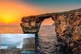 azure window bieu tuong du lich noi tieng o malta da bi sup do xuong bien