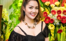 ca si ngoc anh ngay cang xinh dep noi bat