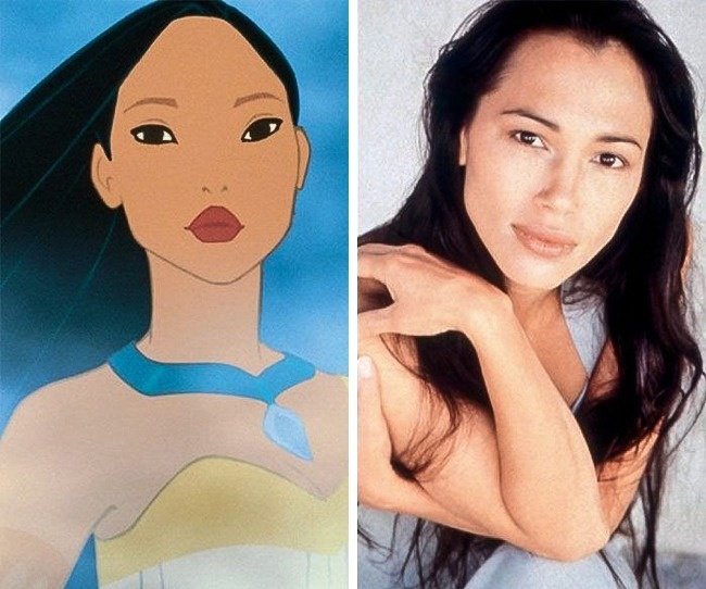 15 su trung hop tinh co den bat ngo giua cac ngoi sao va nhan vat hoat hinh disney