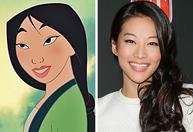 15 su trung hop tinh co den bat ngo giua cac ngoi sao va nhan vat hoat hinh disney