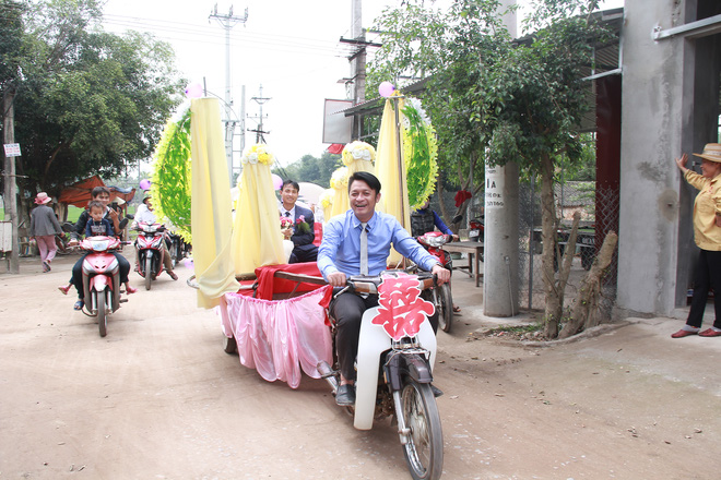 ruoc dau bang xe cho lua dam cuoi hiem thay tai thanh hoa