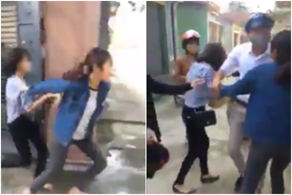 clip ba bau danh ghen o thanh hoa nguoi chong co vo bi danh thay binh thuong vi da biet truoc