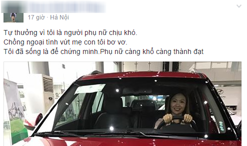 bi chong phu tay trang khoi nghiep nguoi phu nu khoe xe hoi tu thuong chung minh cang kho cang thanh dat