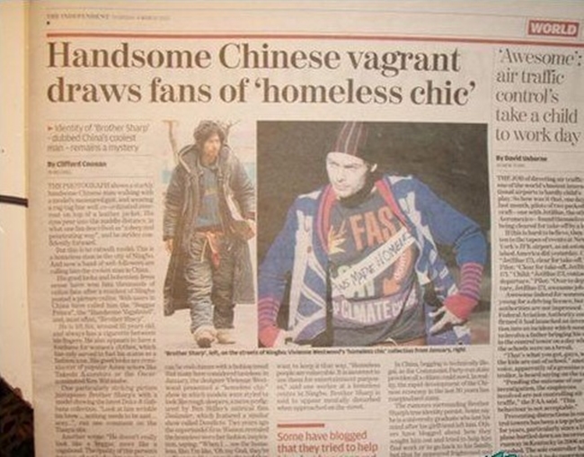 nhan sac tut doc khong phanh cua chang an may dep trai nhat trung quoc tung khuay dao mang xa hoi nam xua