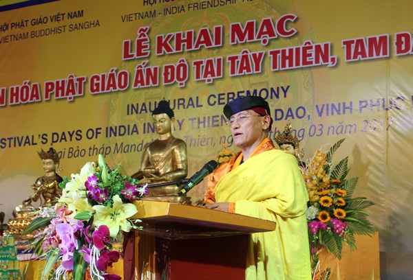 an tuong dem khai mac ngay hoi van hoa phat giao an do tai viet nam