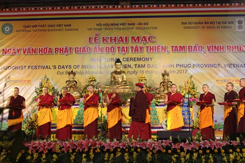 an tuong dem khai mac ngay hoi van hoa phat giao an do tai viet nam