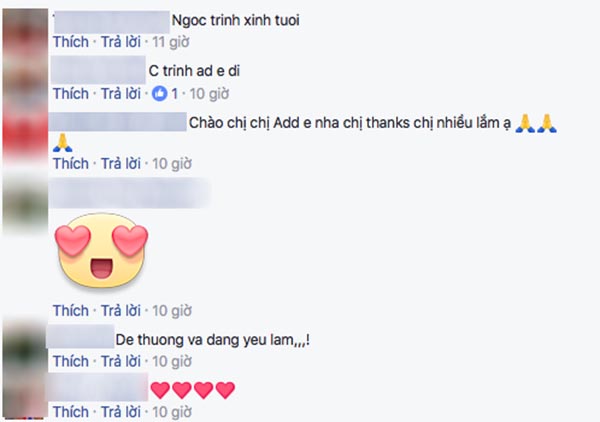 ngoc trinh vo tu cuoi dua gac chan len ghe noi cong cong