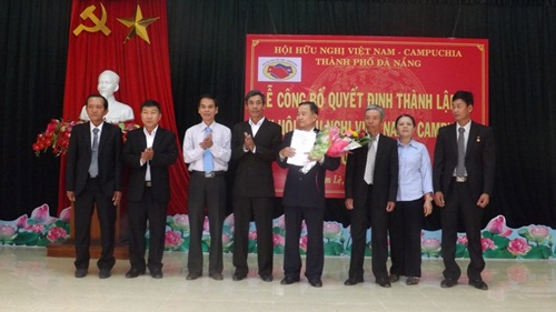 thanh lap chi hoi huu nghi viet nam campuchia quan cam le thanh pho da nang