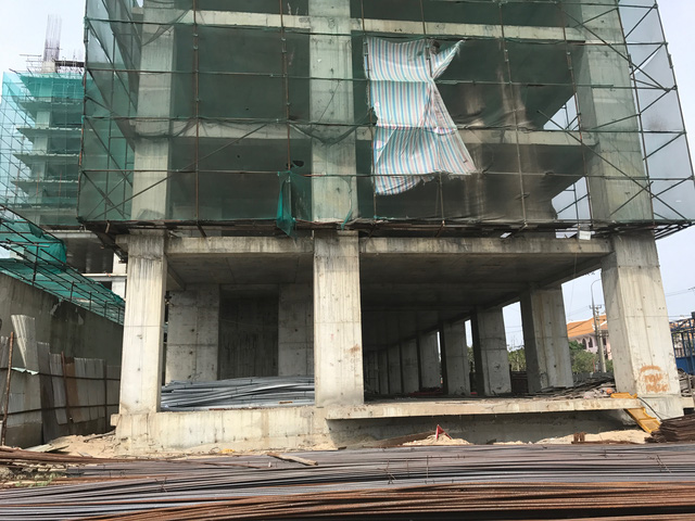 can canh du an khach san 43 tang xay khong phep den tang thu 9