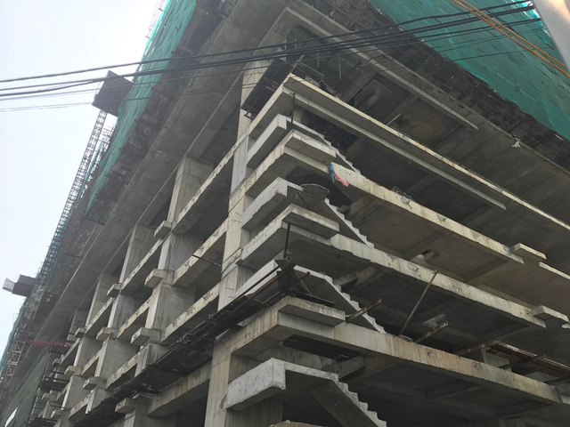 can canh du an khach san 43 tang xay khong phep den tang thu 9