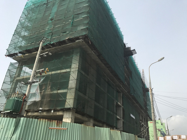 can canh du an khach san 43 tang xay khong phep den tang thu 9