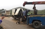 thanh hoa tai nan giao thong kinh hoang 1 nguoi chet hang chuc nguoi bi thuong