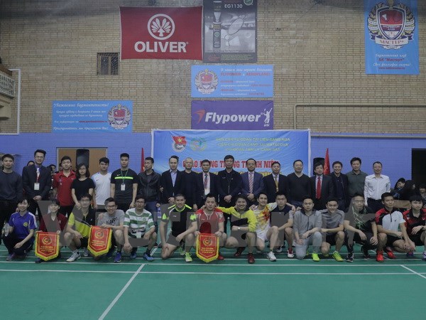 soi dong giai cau long sinh vien cong an moskva lan thu nhat