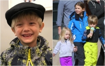 chau noi tong thong donald trump gay chan khi di truot tuyet cung gia dinh