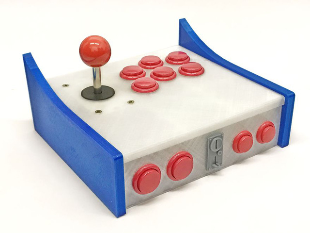 retrocade may game thung cuc doc duoc tao ra boi cong nghe in 3d