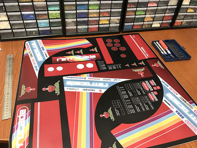 retrocade may game thung cuc doc duoc tao ra boi cong nghe in 3d