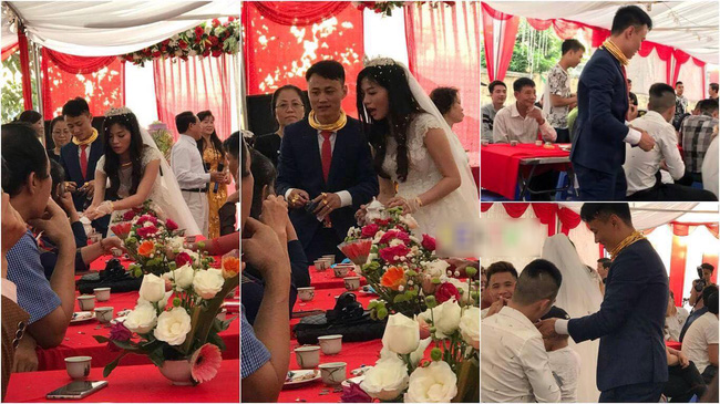 dam cuoi doc chu re duoc tang kieng vang deo kin co co dau ngan ngo dung nhin