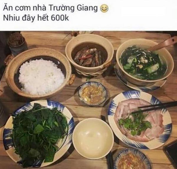 phia truong giang len tieng viec quan an phuc vu kem gia cat co