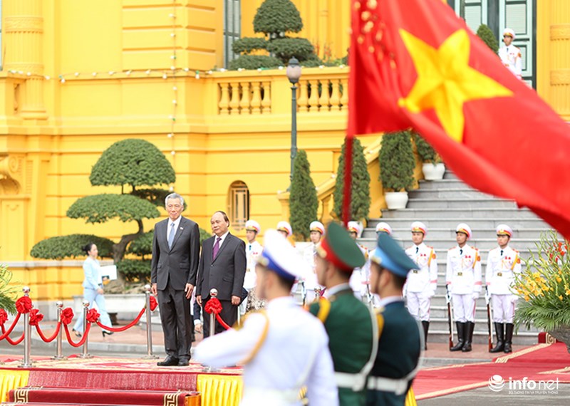 thu tuong singapore den ha noi vieng lang chu tich ho chi minh