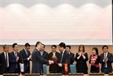nguoi dan thu do sap duoc uong nuoc sach loc tu khong khi