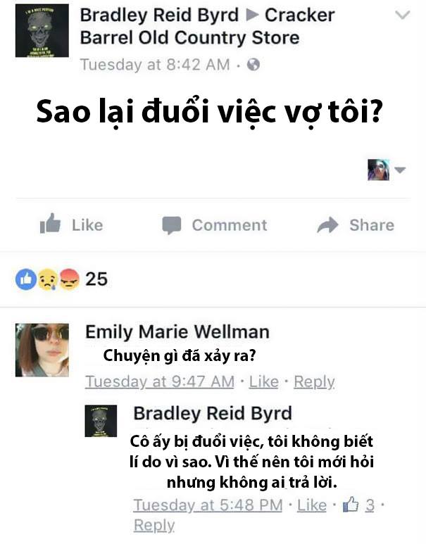 duoi viec nhan vien lam 11 nam cong ty an qua dang truoc man cong pha facebook cua cong dong mang