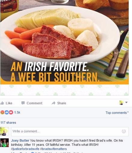 duoi viec nhan vien lam 11 nam cong ty an qua dang truoc man cong pha facebook cua cong dong mang